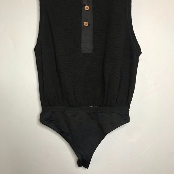 Free People Black Sleeveless Bodysuit - Picture 9 of 11